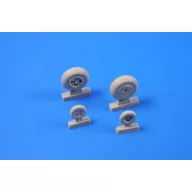 CMK Canberra PR.9 Wheel set 1:72 (129-Q72121)