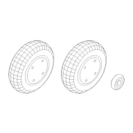 CMK Boomerang/ Wirraway wheels 1:72 (129-Q72146)