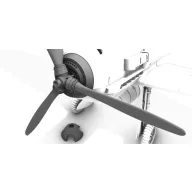   CMK Messerschmitt Bf 109E Detailed Propeller Spinner 1:72 (129-Q72389)
