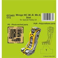 CMK Mirage IIIC (M.-B. Mk.4) Seat 1:72 (129-Q72403)