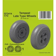 CMK Tempest Late Type Wheels 1:72 (129-Q72414)