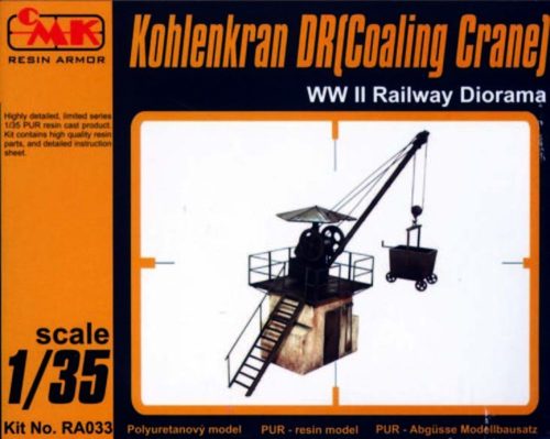 CMK Kohlenkran DR (Coaling Crane) WW II Railway Diorama  (129-RA033)