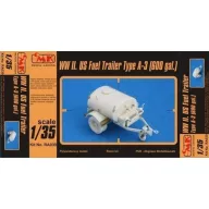 CMK US Fuel Trailer Type A-3 600 gal. 1:35 (129-RA039)