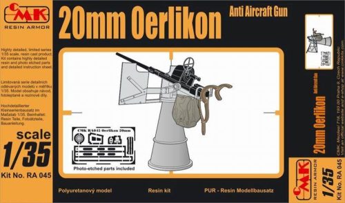 CMK 20 mm Oerlikon AA Gun 1:35 (129-RA045)