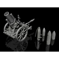   CMK German WWI 25cm schwerer Minenwerfer/ Heavy Mortar-All Resin kit 1:35 (129-RA058)
