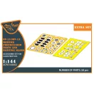 Clear Prop Accessories OV-1 A/JOV-1A Mohawk PE parts and painting mask for CP kits 1:144 (CPA144002)