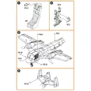 Clear Prop Accessories OV-1 A/JOV-1A Mohawk PE parts and painting mask for CP kits 1:144 (CPA144002)