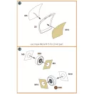 Clear Prop Accessories OV-1 A/JOV-1A Mohawk PE parts and painting mask for CP kits 1:144 (CPA144002)