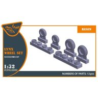   Clear Prop Accessories Lynx wheel set for Revell kits 1:32 (CPA32009)