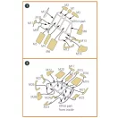 Clear Prop Accessories CH-54 painting mask for ICM kit 53054 1:35 (CPA35001)