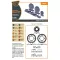 Clear Prop Accessories CH-54A Tarhe wheel set for ICM kits 1:35 (CPA35002)