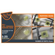  Clear Prop Accessories TB.2 painting mask for CP kits 1:35 (CPA35005)