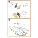 Clear Prop Accessories TB.2 painting mask for CP kits 1:35 (CPA35005)