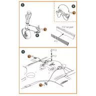   Clear Prop Accessories TB.2 PE parts for CP kit 1:35 (CPA35006)