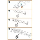 Clear Prop Accessories TB.2 PE parts for CP kit 1:35 (CPA35006)