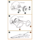 Clear Prop Accessories TB.2 PE parts for CP kit 1:35 (CPA35006)
