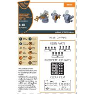   Clear Prop Accessories WWII gun sights (PAK-1, PBP-1A, PBP-1B) 1:48 (CPA48002)