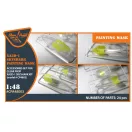 Clear Prop Accessories XA2D-1 Skyshark painting mask for CP kit CP4802 1:48 (CPA48003)