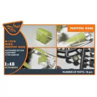  Clear Prop Accessories Hawk H-75 N/O for CP kit painting mask for CP kits CP4803/CP4804 1:48 (CPA48004)