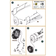   Clear Prop Accessories Hawk H-75 M/N/O resin exhaust for CP kits CP4803/CP4804 1:48 (CPA48005)