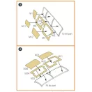 Clear Prop Accessories OV-10 A/D Bronko painting mask for ICM kits 48300/48301 1:48 (CPA48010)