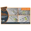 Clear Prop Accessories SR-71A BLACKBIRD painting mask for Revell kit 1:48 (CPA48013)