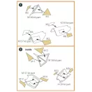Clear Prop Accessories SR-71A BLACKBIRD painting mask for Revell kit 1:48 (CPA48013)