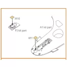 Clear Prop Accessories TB.2 painting mask for CP kits 1:48 (CPA48018)