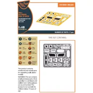   Clear Prop Accessories TB.2 PE parts for CP kits 1:48 (CPA48019)
