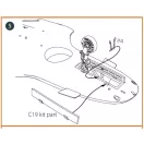Clear Prop Accessories TB.2 PE parts for CP kits 1:48 (CPA48019)