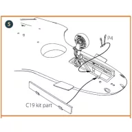  Clear Prop Accessories TB.2 PE parts for CP kits 1:48 (CPA48019)