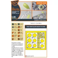   Clear Prop Accessories I-16 (early version) painting mask for CP kit 1:48 (CPA48020)