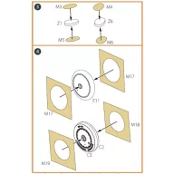  Clear Prop Accessories I-16 (early version) painting mask for CP kit 1:48 (CPA48020)