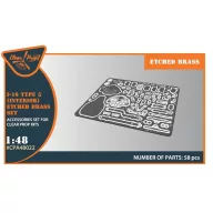   Clear Prop Accessories I-16 type 5 INTERIOR PE parts for CP kits 1:48 (CPA48022)