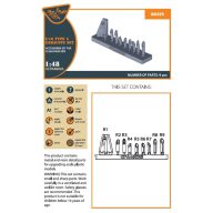   Clear Prop Accessories I-16 type 5 exhausts for CP kits 1:48 (CPA48026)