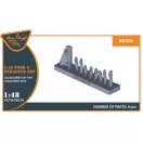 Clear Prop Accessories I-16 type 5 exhausts for CP kits 1:48 (CPA48026)