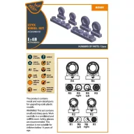   Clear Prop Accessories Lynx wheel set for Airfix kits 1:48 (CPA48032)