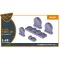 Clear Prop Accessories F-35A wheel set 1:48 (CPA48033)