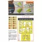 Clear Prop Accessories A-10C double-sided painting mask for ACADEMY kit 1:48 (CPA48036)