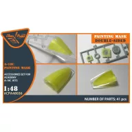   Clear Prop Accessories A-10C double-sided painting mask for ACADEMY kit 1:48 (CPA48036)