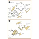 Clear Prop Accessories A-10C double-sided painting mask for ACADEMY kit 1:48 (CPA48036)