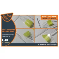   Clear Prop Accessories A2D-1 Skyshark double-sided painting mask for CP kits 1:48 (CPA48041)