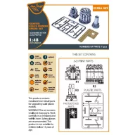   Clear Prop Accessories Gloster E28/39 Pioneer engine set for CP kits CP4823 1:48 (CPA48045)