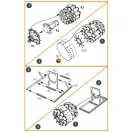 Clear Prop Accessories Gloster E28/39 Pioneer engine set for CP kits CP4823 1:48 (CPA48045)