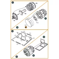   Clear Prop Accessories Gloster E28/39 Pioneer engine set for CP kits CP4823 1:48 (CPA48045)