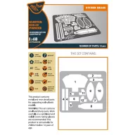   Clear Prop Accessories Gloster E28/39 Pioneer PE parts for CP kits 1:48 (CPA48046)