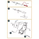 Clear Prop Accessories F-86A Ejection seat early for CP kits 1:48 (CPA48047)