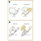 Clear Prop Accessories F-86A double-sided painting mask for CP kits 1:48 (CPA48049)