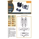 Clear Prop Accessories F-86A undercarriage covers for CP kits 1:48 (CPA48050)
