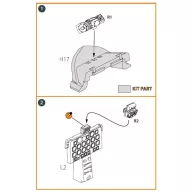 Clear Prop Accessories Mk.18, A-1 gun sights 1:48 (CPA48053)